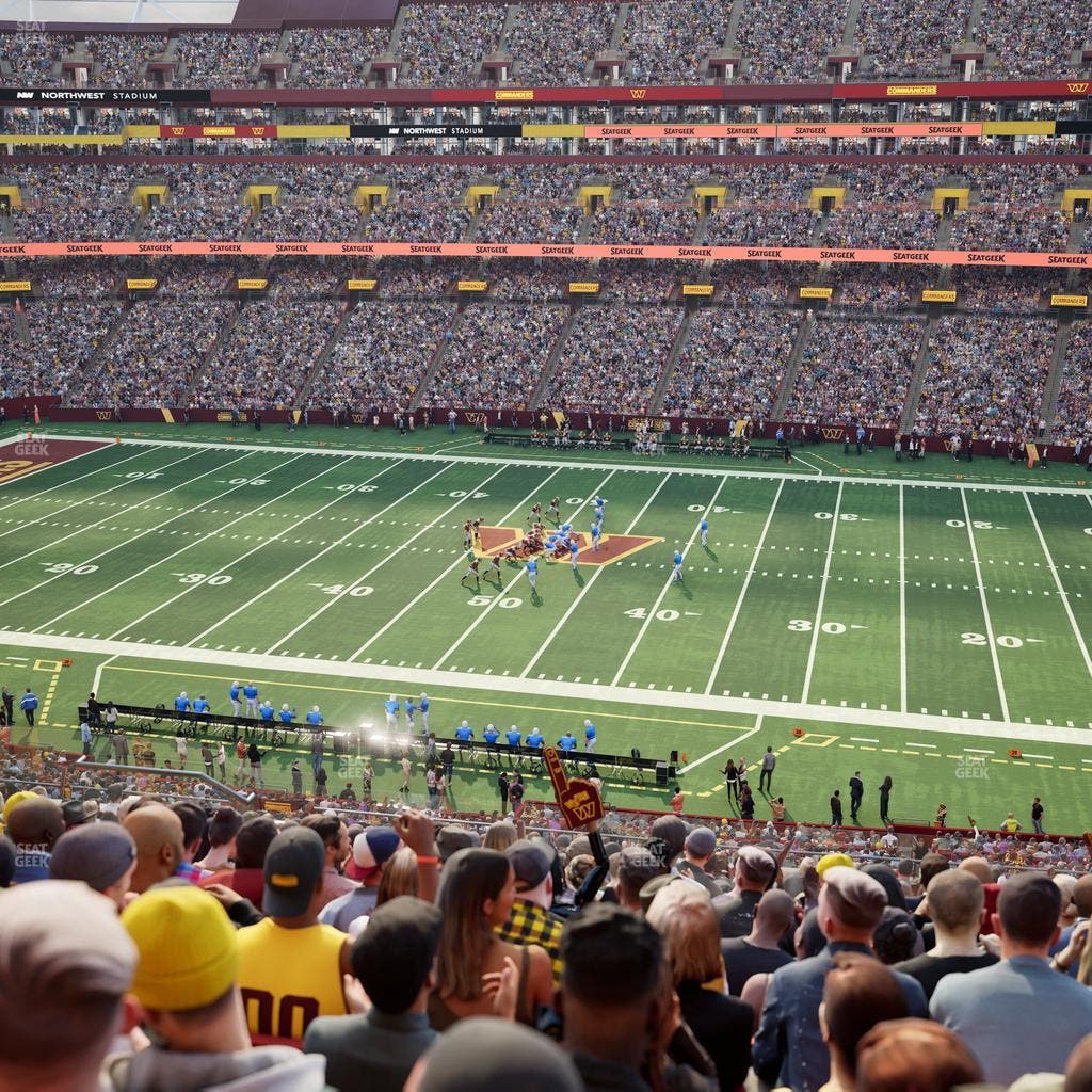 Northwest Stadium - Section 341 Seat View