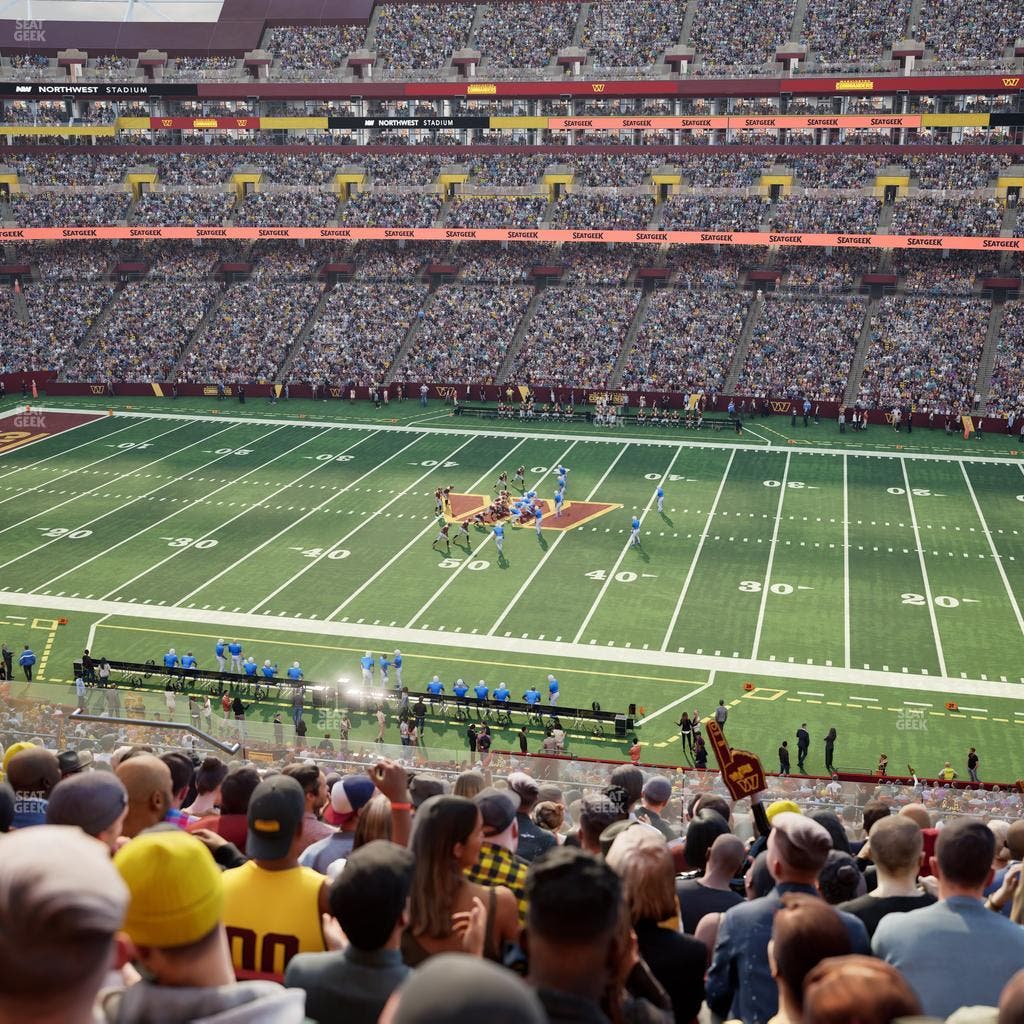 Northwest Stadium - Section 341 Seat View