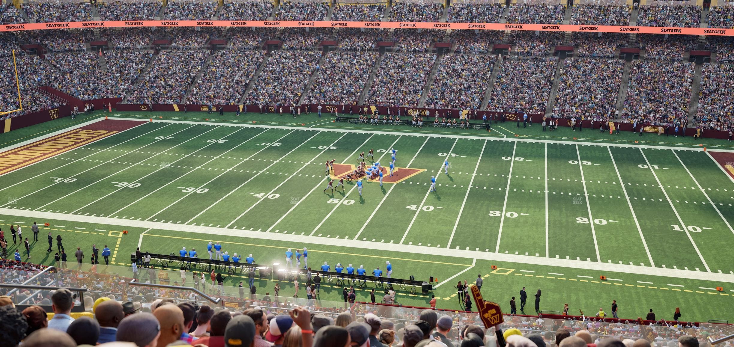 Northwest Stadium - Section 341 Seat View