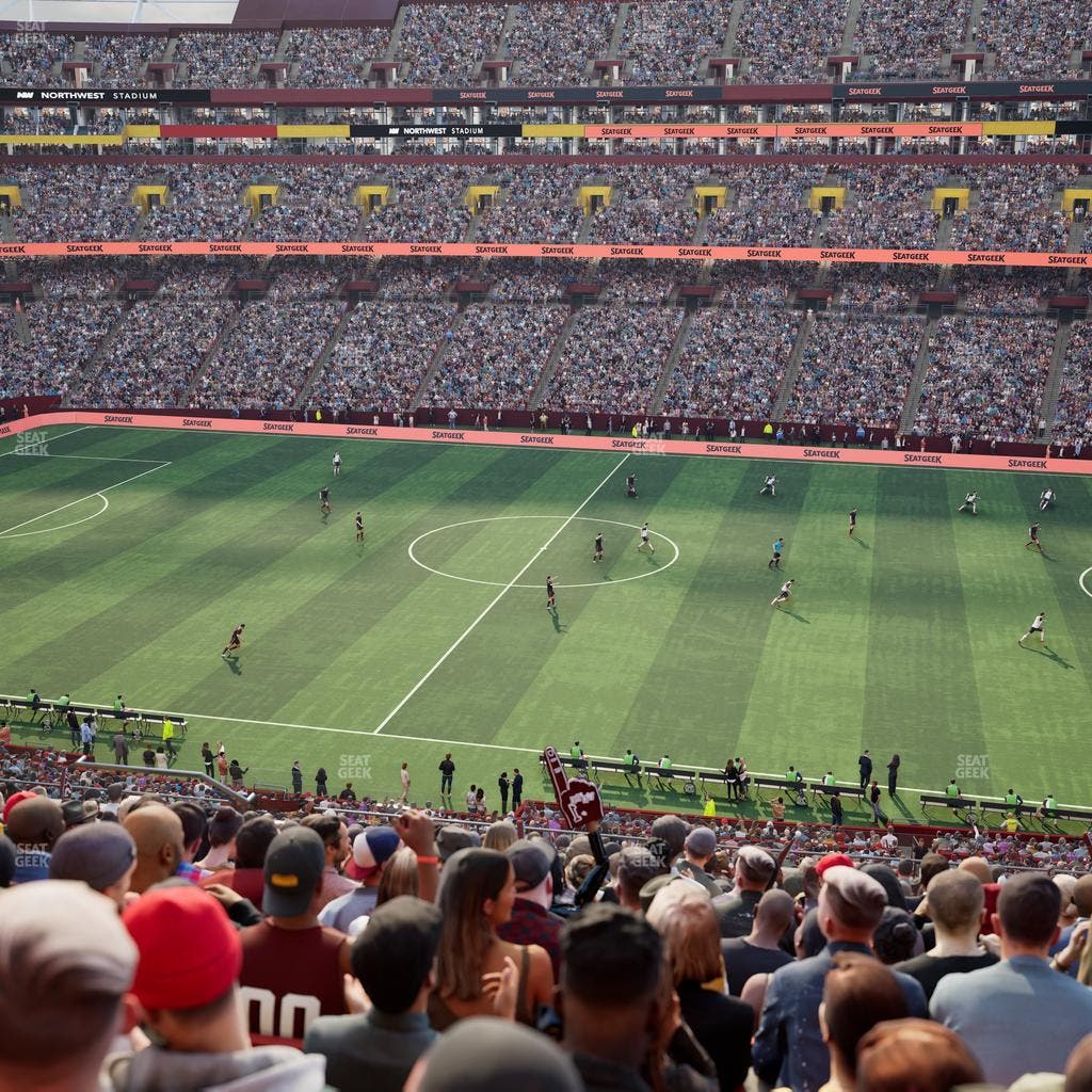 Northwest Stadium - Section 341 Seat View