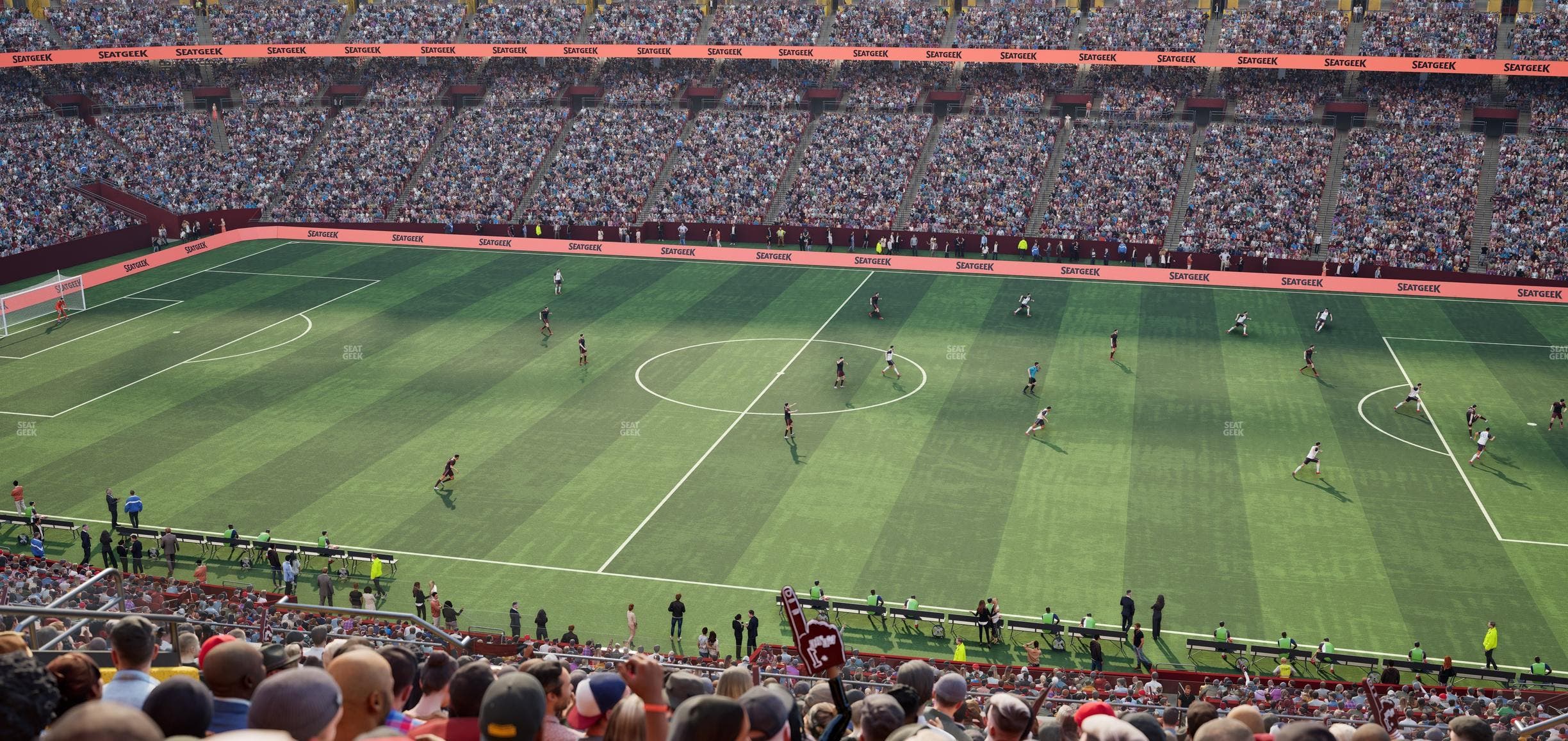 Northwest Stadium - Section 341 Seat View