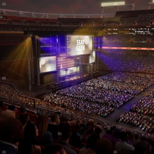 Northwest Stadium - Section 341 Seat View