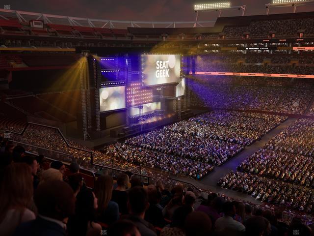 Northwest Stadium - Section 341 Seat View