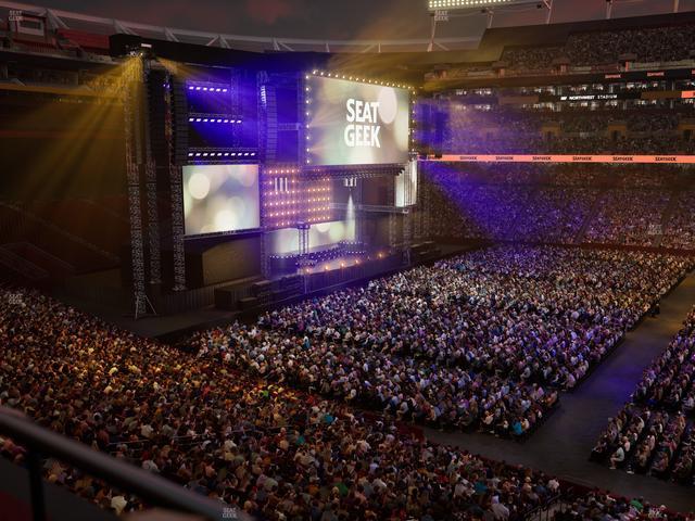 Northwest Stadium - Section 342 Seat View