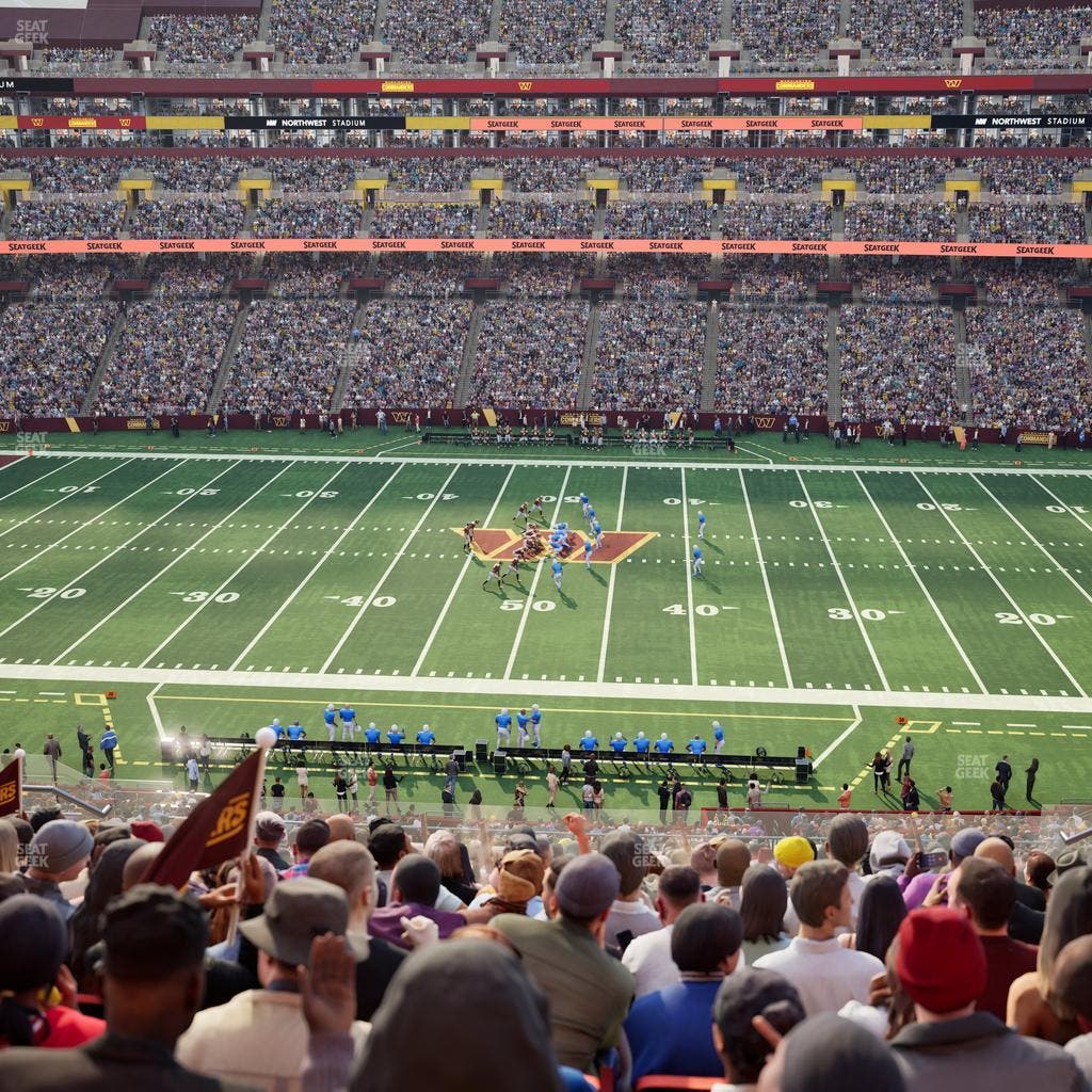 Northwest Stadium - Section 342 Seat View