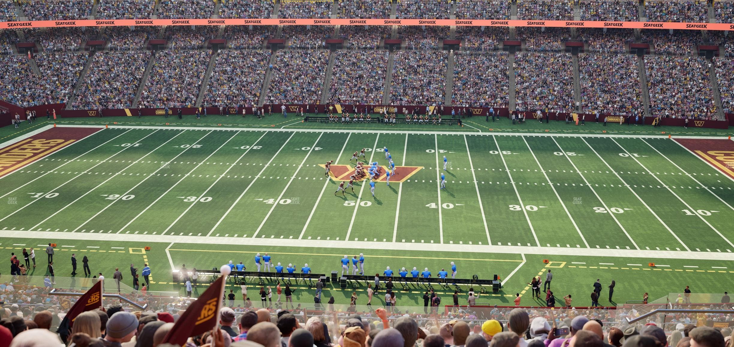 Northwest Stadium - Section 342 Seat View