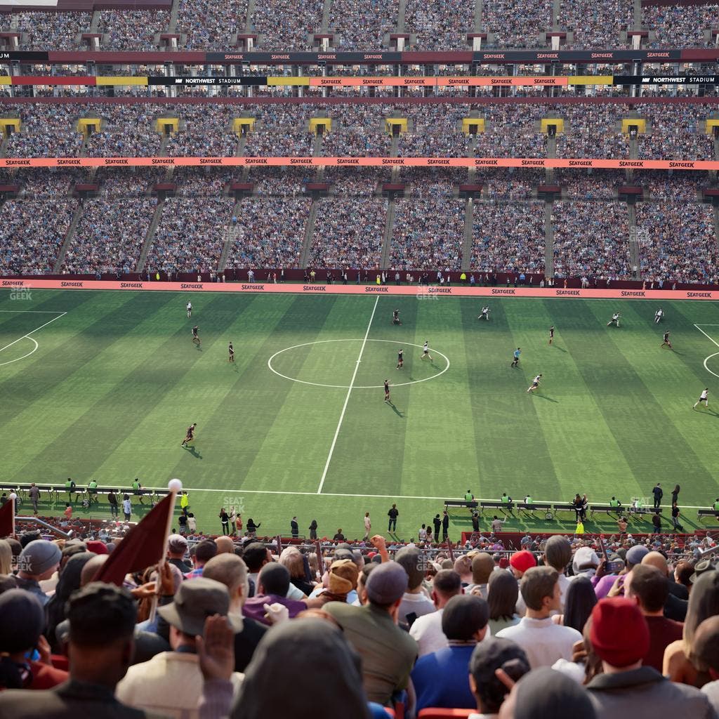 Northwest Stadium - Section 342 Seat View