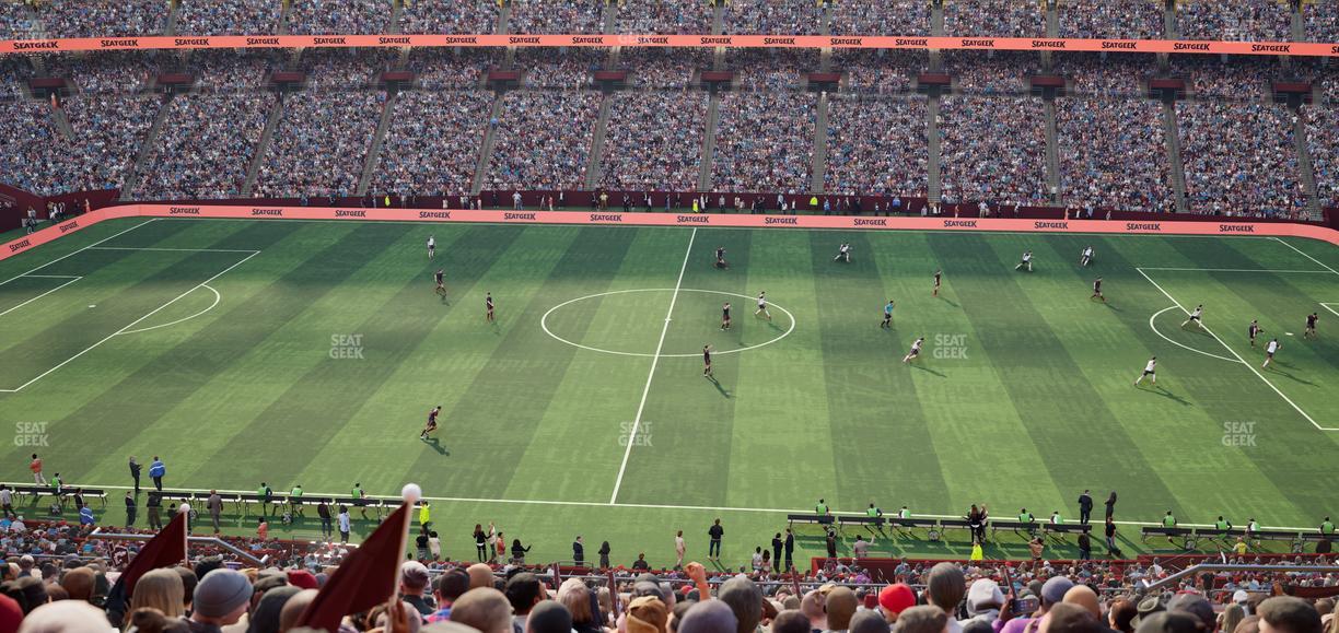 Northwest Stadium - Section 342 Seat View