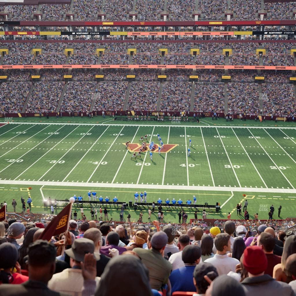 Northwest Stadium - Section 342 Seat View