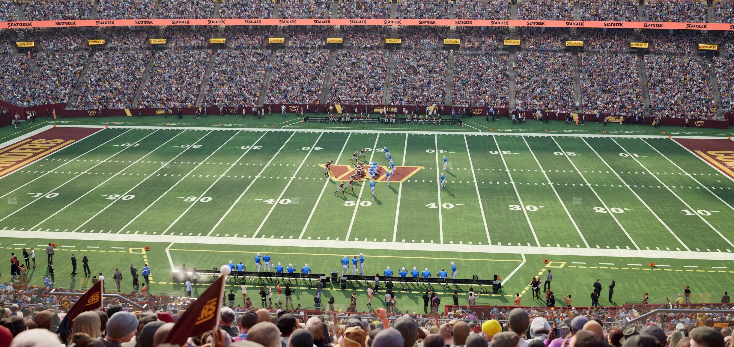 Northwest Stadium - Section 342 Seat View