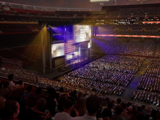 Northwest Stadium - Section 342 Seat View