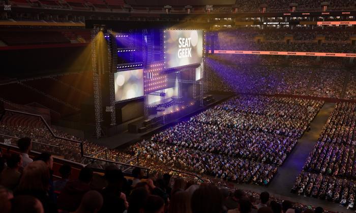 Northwest Stadium - Section 342 Seat View