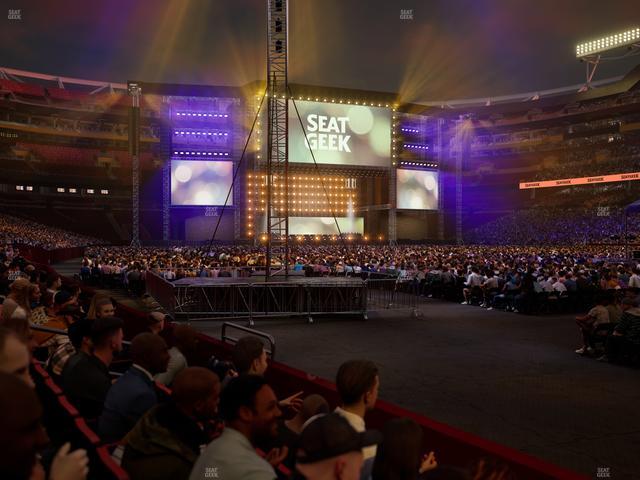 Northwest Stadium - Section 38 Seat View