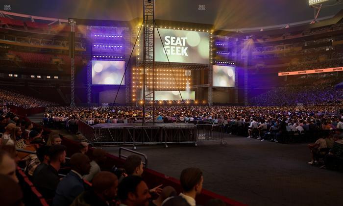 Northwest Stadium - Section 38 Seat View