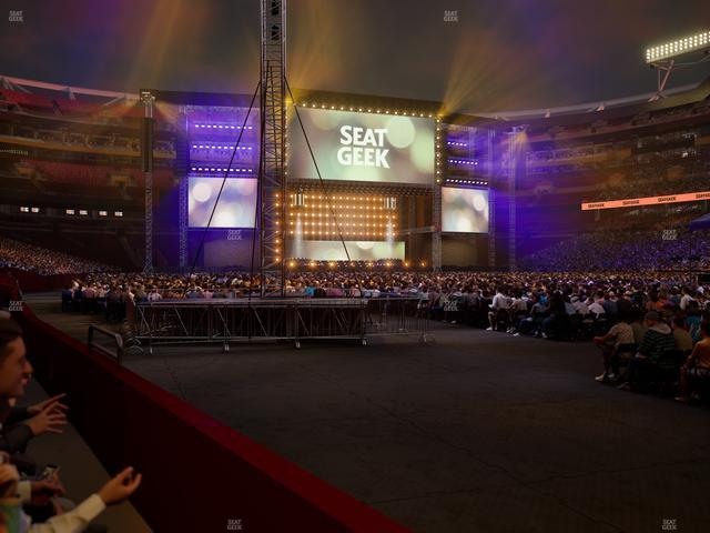 Northwest Stadium - Section 38 Seat View