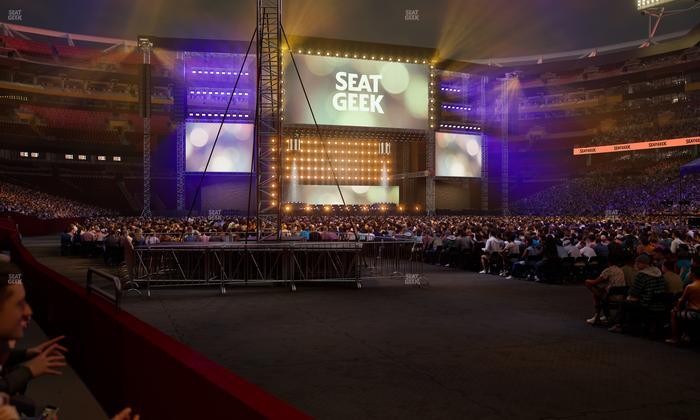 Northwest Stadium - Section 38 Seat View