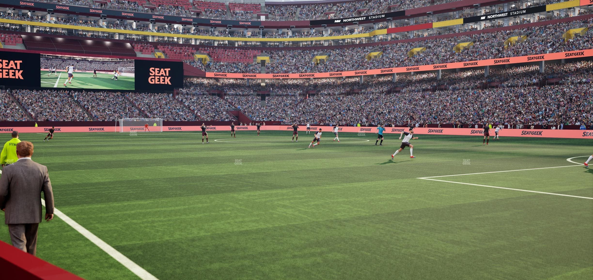 Northwest Stadium - Section 38 Seat View