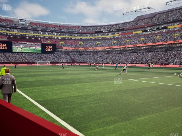 Northwest Stadium - Section 38 Seat View