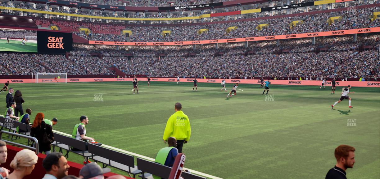 Northwest Stadium - Section 39 Seat View