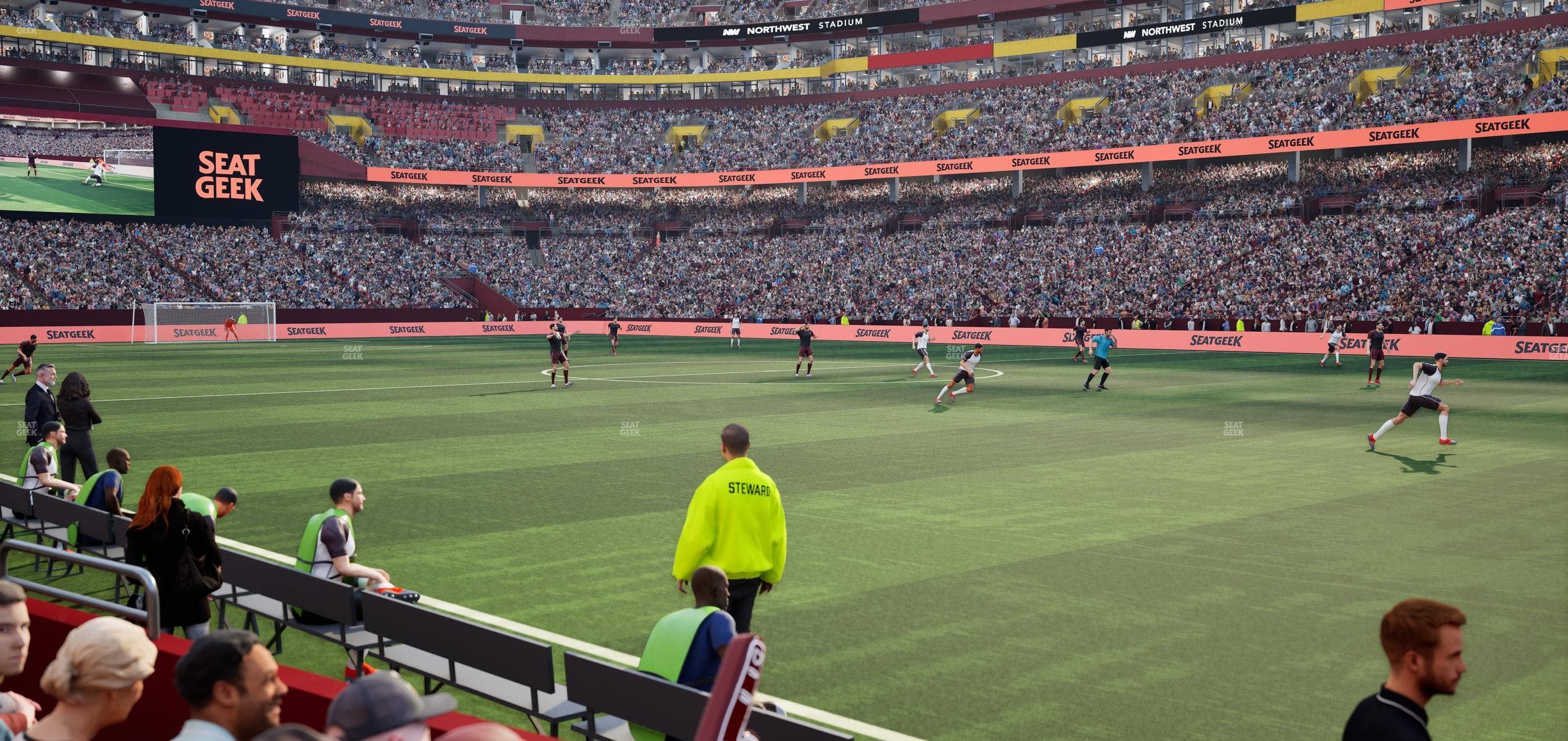 Northwest Stadium - Section 39 Seat View