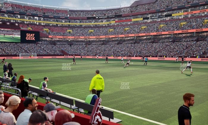 Northwest Stadium - Section 39 Seat View