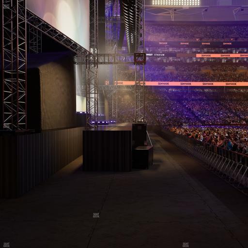 Northwest Stadium - Section 4 Seat View