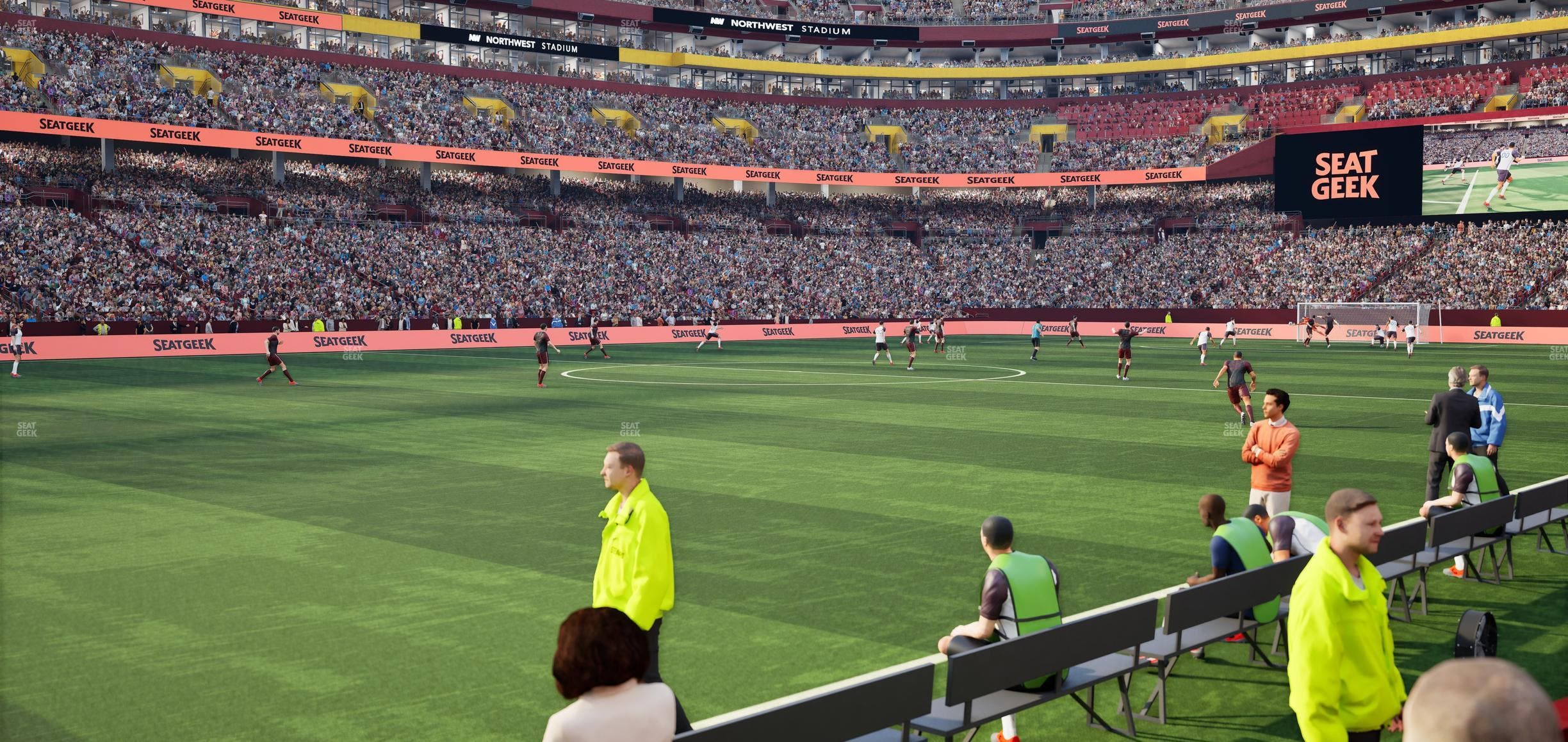 Northwest Stadium - Section 4 Seat View