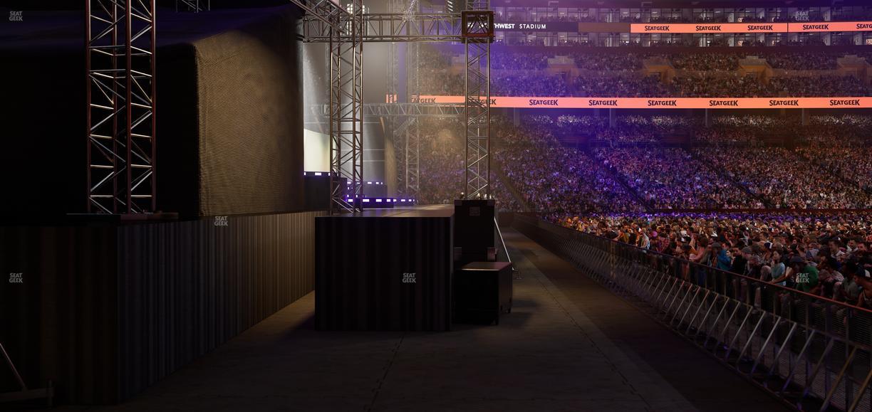 Northwest Stadium - Section 4 Seat View