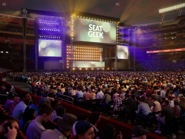 Northwest Stadium - Section 40 Seat View