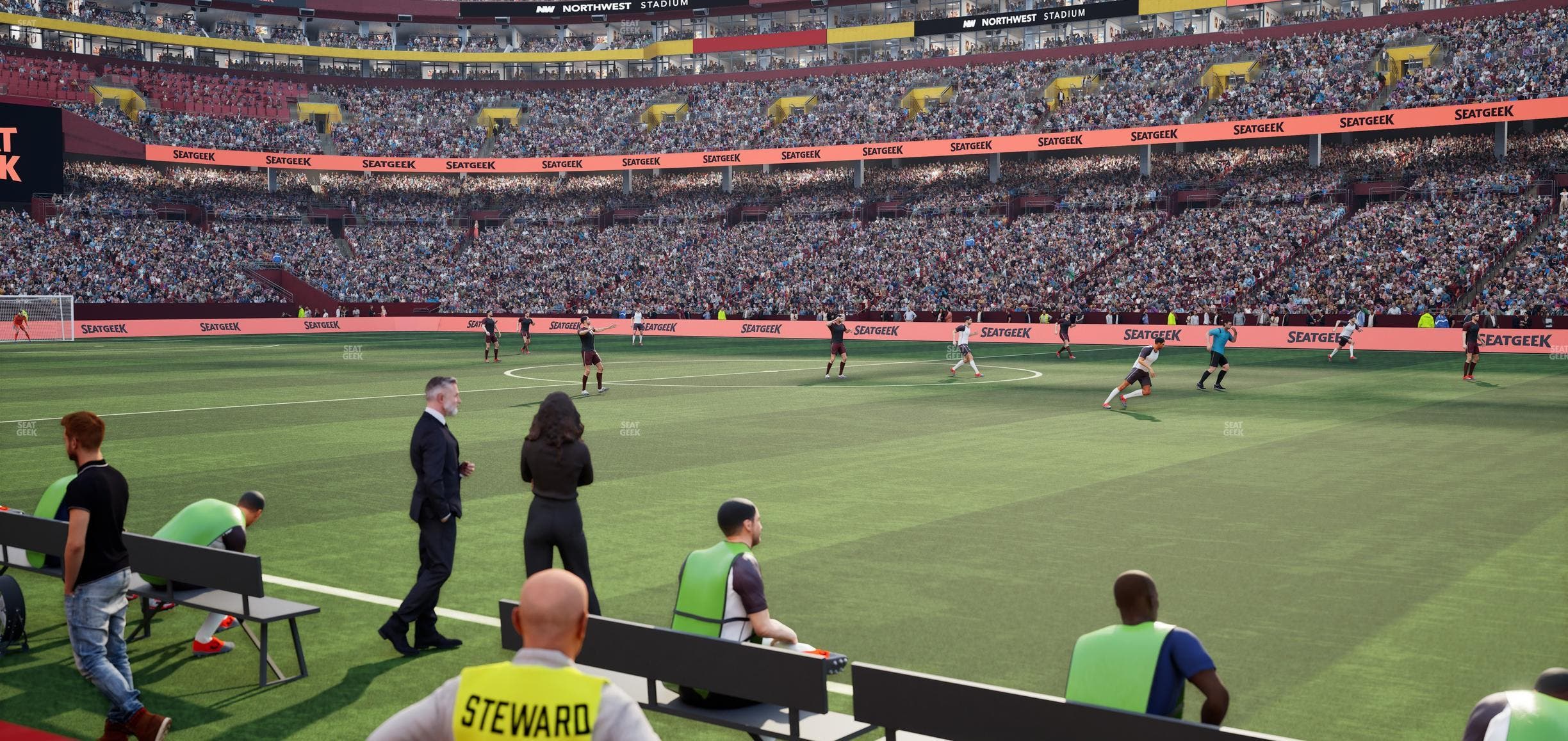 Northwest Stadium - Section 40 Seat View