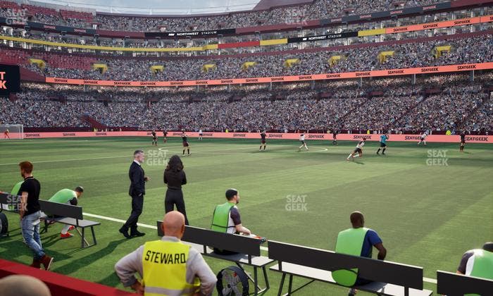 Northwest Stadium - Section 40 Seat View