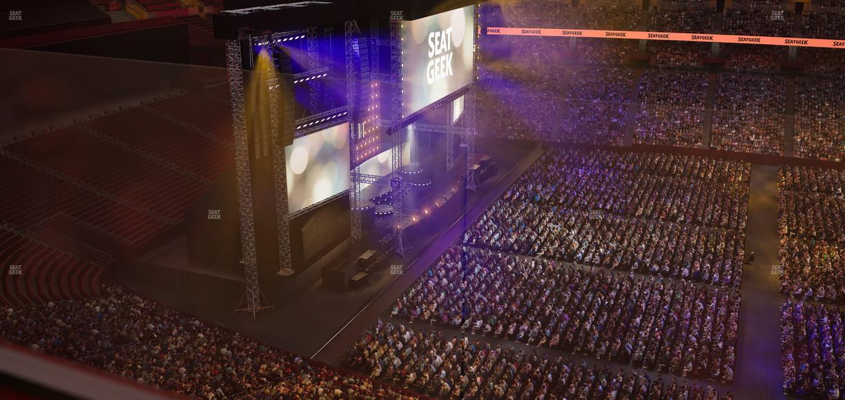 Northwest Stadium - Section 401 Seat View