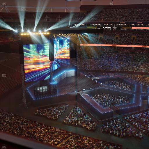 Northwest Stadium - Section 401 Seat View