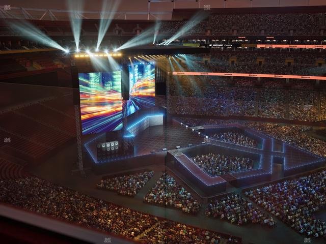 Northwest Stadium - Section 401 Seat View