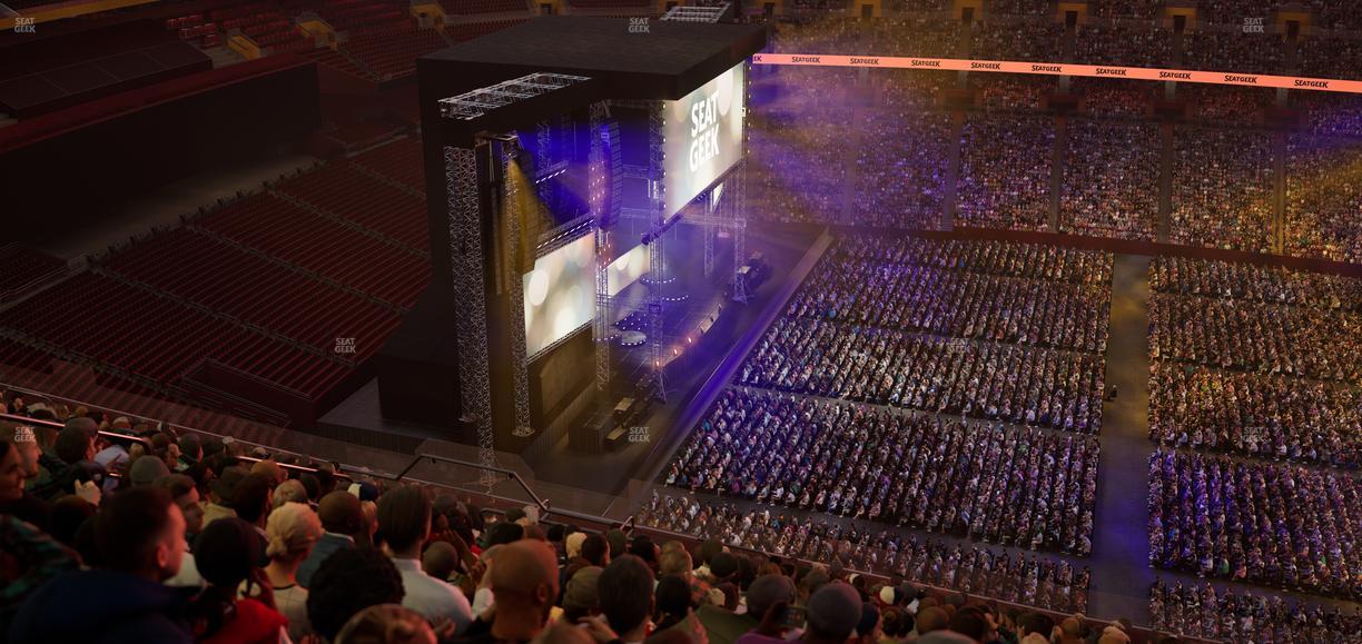 Northwest Stadium - Section 401 Seat View