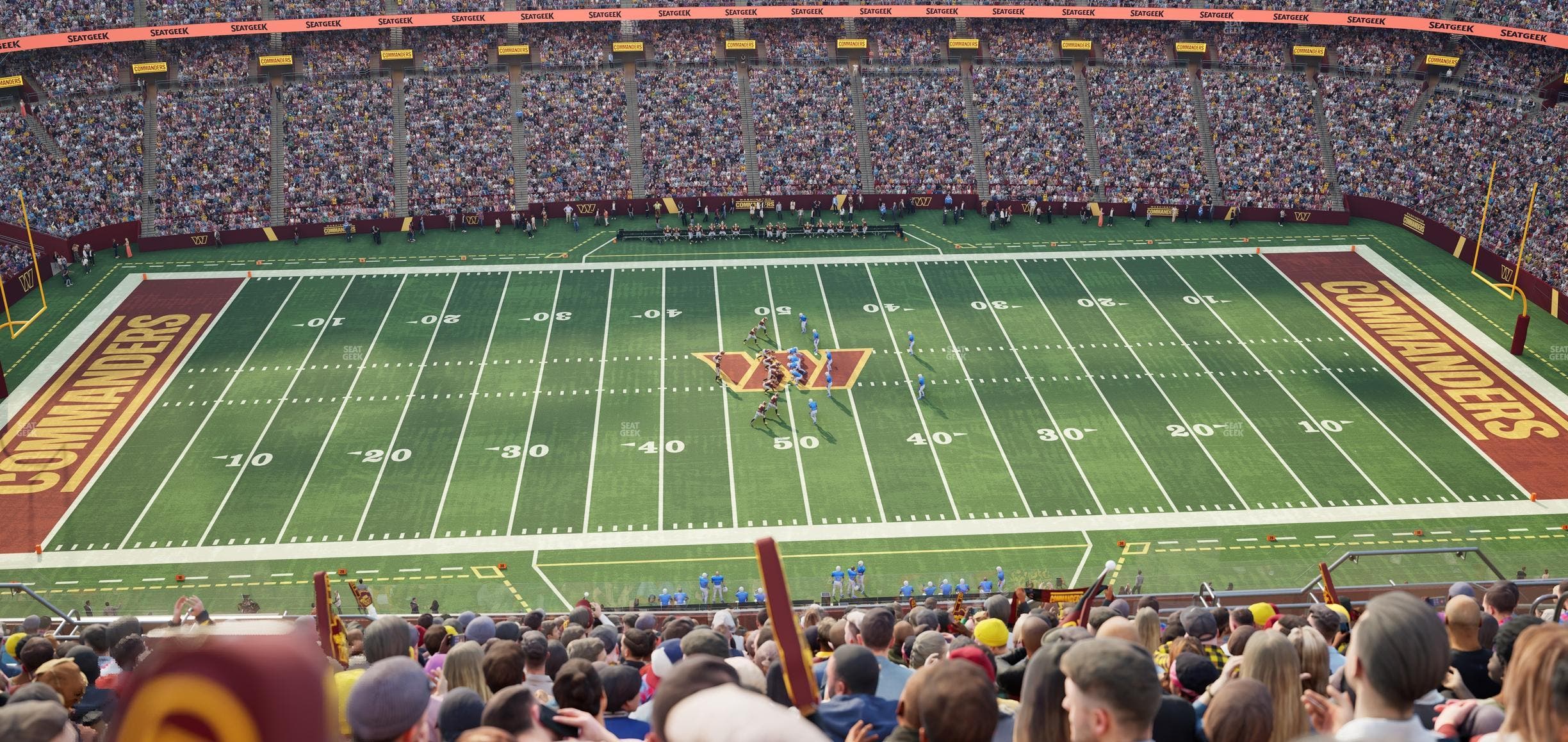 Northwest Stadium - Section 401 Seat View