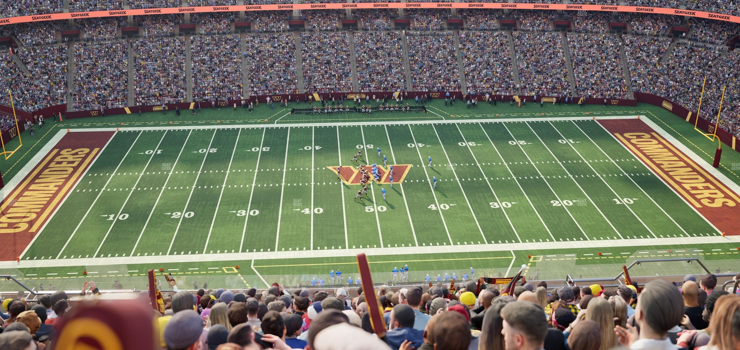 Northwest Stadium - Section 401 Seat View