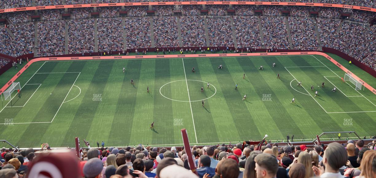 Northwest Stadium - Section 401 Seat View