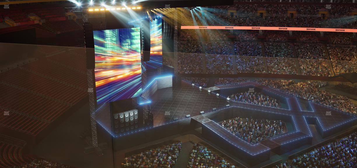 Northwest Stadium - Section 402 Seat View