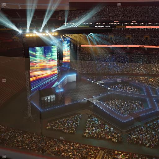 Northwest Stadium - Section 402 Seat View