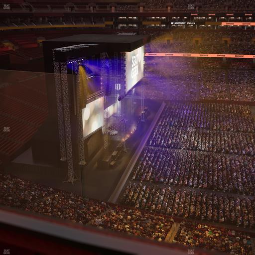 Northwest Stadium - Section 402 Seat View