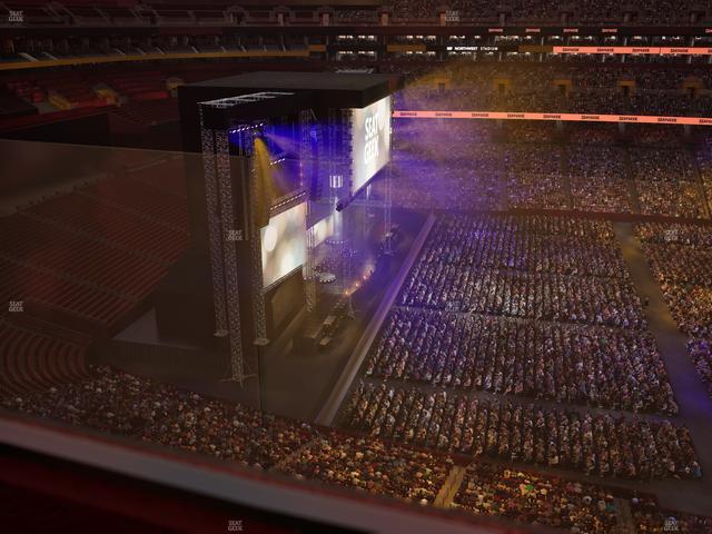 Northwest Stadium - Section 402 Seat View