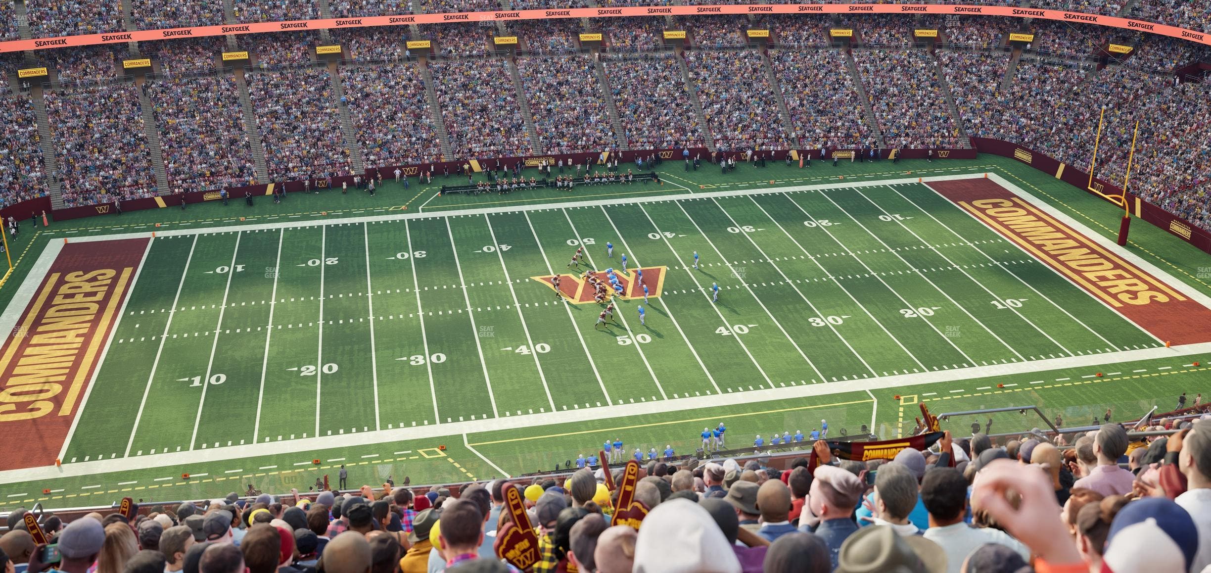 Northwest Stadium - Section 402 Seat View