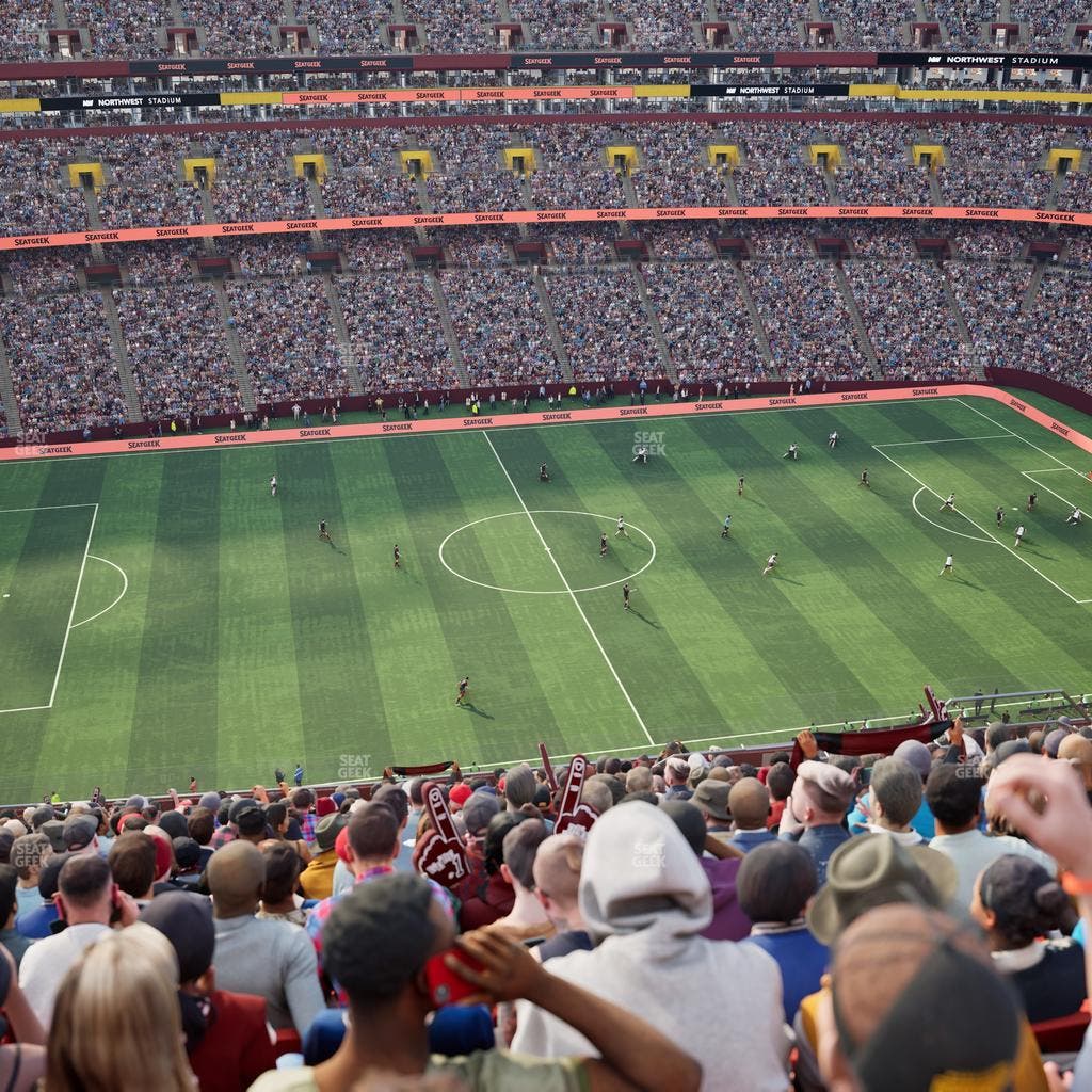 Northwest Stadium - Section 402 Seat View