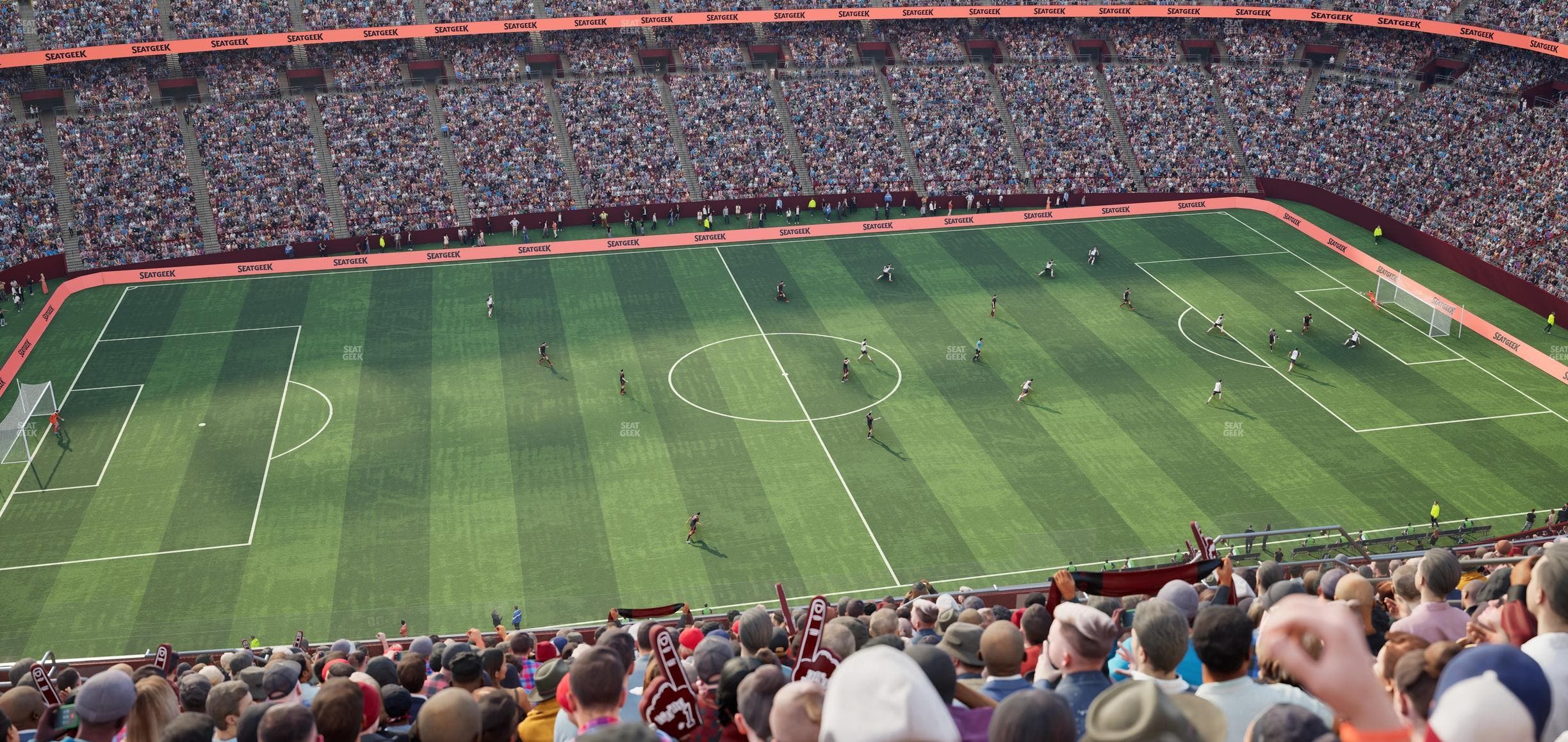 Northwest Stadium - Section 402 Seat View