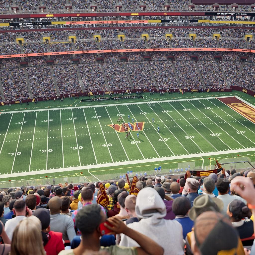 Northwest Stadium - Section 402 Seat View