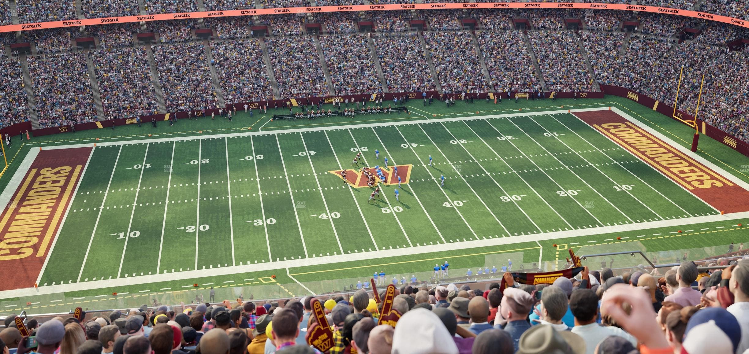 Northwest Stadium - Section 402 Seat View