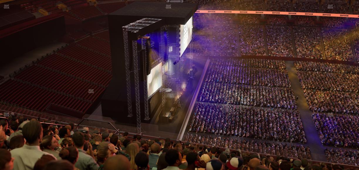 Northwest Stadium - Section 402 Seat View