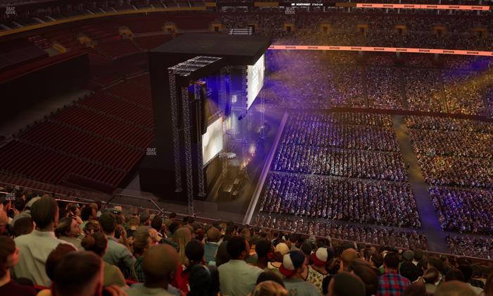 Northwest Stadium - Section 402 Seat View