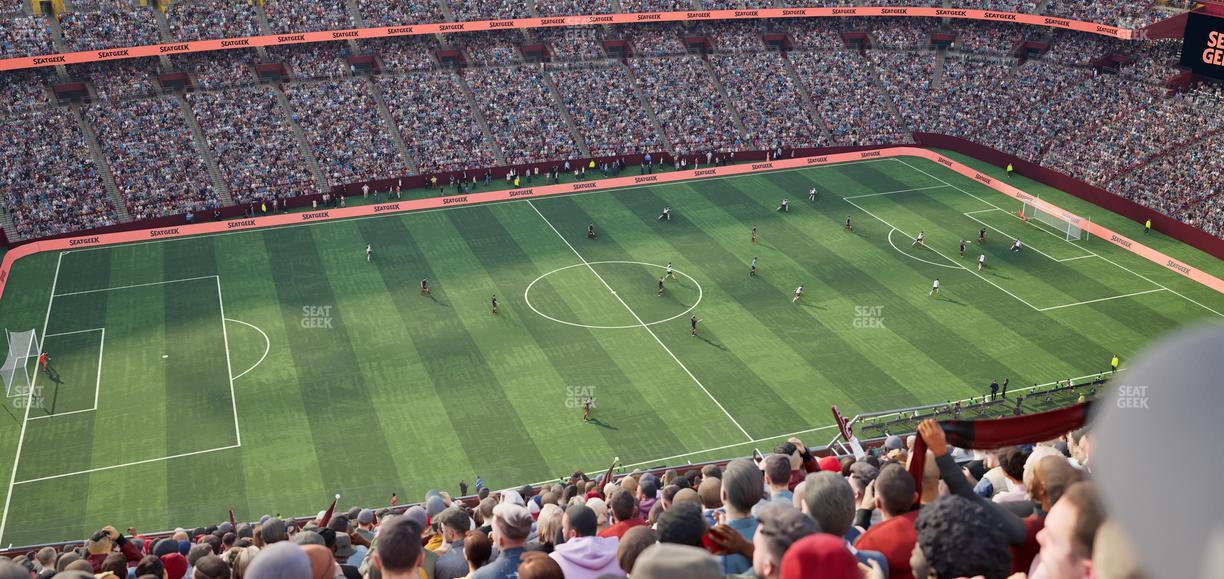 Northwest Stadium - Section 403 Seat View